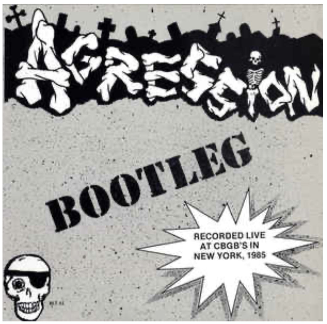 Agression ‎- Bootleg (Recorded Live New York, 1985) LP